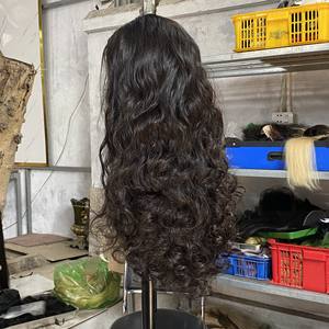 Trending 202 <b>Wig</b> <b>for</b> <b>Black</b> <b>Women</b> Remy Hair Double Drawn Human Hair <b>Wigs</b> Human Hair Lace Frontal Curly Bouncy - Product Image 4