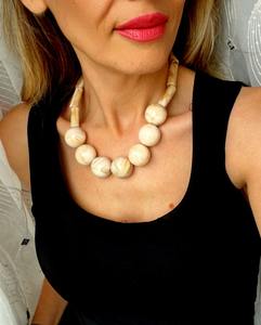 Colliers de perles en résine sur mesure Bijoux de style religieux pour les magasins d'accessoires de créateur et de mode pour les cadeaux - Product Image 5