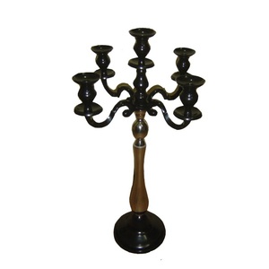 เชิงเทียนอลูมิเนียม 5 แขน ดีไซน์ใหม่ สำหรับตกแต่งงานแต่งงาน คุณภาพสูงสุด ทนทาน ใช้สำหรับวางเทียนวอทีฟ - Product Image 4