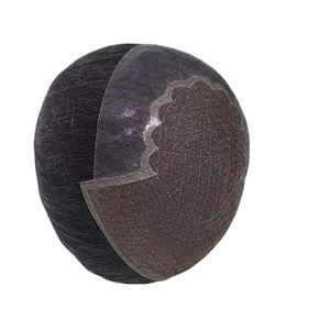 Peluca de Cabello Humano Q6 Yaki para Hombre, Tupé de Cabello Virgen Remy con Trama Única, Rizado Naturalizador Bangladash, Extensión de Cabello con Gorro Remi - Product Image 2