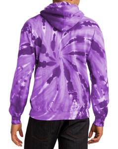 OEM Custom Wholesale Oversized Tie Dye Pullover Fleece <b>Hoodie</b> for Men hooded warm tie dye sweatshirt red and <b>black</b> - Product Image 3