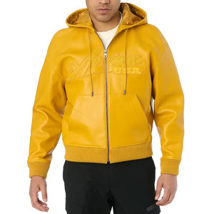 เสื้อฮู้ดหนัง Avirex สำหรับผู้ชาย - Product Image 4