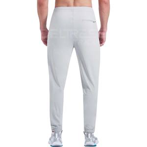Men's Slim Fit Stretch Canvas Breathable Comfortable Lightweight <b>Drawstring</b> Flat Straight <b>Trousers</b> Stylish Casual Style Washed - Product Image 6