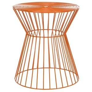 Shiny Gold Finished Iron Metal Stool Angel Vintage Style Eco-Friendly Multifunction Design for Home Living Room Decor Tools - Product Image 3