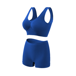 2025 High-Demand Plus Size Women's Fitness Yoga Active <b>Beach</b> Swim Wear Sets Solid Colors Breathable Anti-UV Quick Dry - Product Image 4