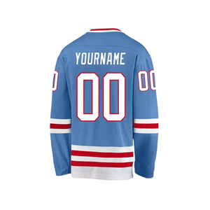 Maillots de hockey personnalisés de sport international Demark broderie sublimée et uniformes de hockey sur glace de l'équipe de sérigraphie - Product Image 6