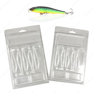 ペットPVC輸送ブリスターディスプレイボックス折りたたみ蓋付きプラスチッククラムシェルボックス釣り用ルアー - Product Image 4