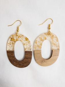 Boucles d'oreilles en résine de haute qualité avec des couleurs et des styles personnalisables pour une mode personnalisée chez Low Coast By HF CRAFTS - Product Image 6