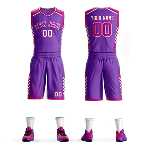 Uniforme de baloncesto de diseño personalizado de la mejor calidad con etiqueta personalizada impresa del equipo caliente del precio competitivo - Product Image 1