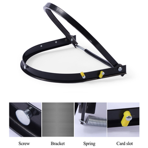 Escudo facial completo industrial más vendido con adaptador de <span class=keywords><strong>casco</strong></span>, fácil fijación y extracción del <span class=keywords><strong>casco</strong></span> - Product Image 6