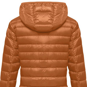 Breathable Puffer <b>Jackets</b> <b>Women</b> OEM Custom Warmth Street Wear Fashionable Hooded Collar Winter Casual Style Puffer <b>Jacket</b> <b>Women</b> - Product Image 2