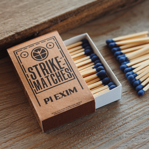 Boîte d'allumettes de poche en carton de marque d'acheteur haut exporté d'Inde - Product Image 1