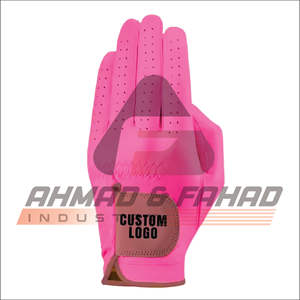 Gant de golf OEM de haute qualité en cuir d'agneau personnalisé meilleur cuir PU peau de mouton microfibre Cabretta cuir gant respirant - Product Image 3