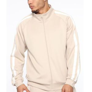 Venta al por mayor de dos piezas conjunto de peso pesado 100% algodón liso hombres chándales personalizados gimnasio Jogger cuello con capucha para el invierno de talla grande sólido - Product Image 2