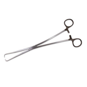 Fórceps de tenáculo de acero inoxidable de alta precisión Instrumento quirúrgico manual para Ginecología Obstetricia y uso médico general - Product Image 1