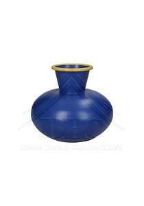 Jarrón de Metal Azul Cobalto Moderno, Florero de Hierro Mate Nórdico de Lujo, Anfora Griega Minimalista, Centro de Mesa Decorativo - Product Image 2
