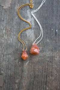 Fournisseur en gros de bijoux en argent 925 naturel et chaîne, pendentif en pierre de soleil, style vintage, fabrication de bijoux - Product Image 6