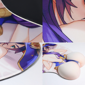 Alfombrilla de Ratón 3D con Reposamuñecas, Diseño de Sublimación Erótica, Estilo de Dibujos Animados, en Existencia - Product Image 2