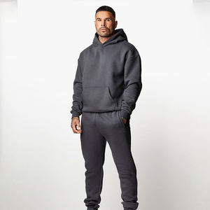 Conjunto Deportivo de Primavera con Capucha para Hombre, Personalizado con Logotipo, 100% Algodón, Estilo Informal, Nuevo Conjunto Oficial, Fabricado en Pakistán, Marfa - Product Image 1