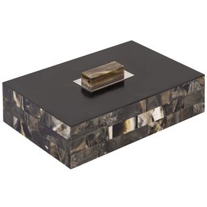 Nouvelle arrivée Boîte design tissée colorée pour le stockage de l'organisation de la maison Accessoire décoratif élégant et moderne sur le travail - Product Image 3