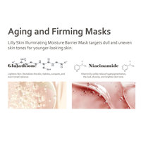 [La Bella FINI] Masque en gel aux herbes pour le soin des rides, masque visage illuminateur, raffermissant et hydratant