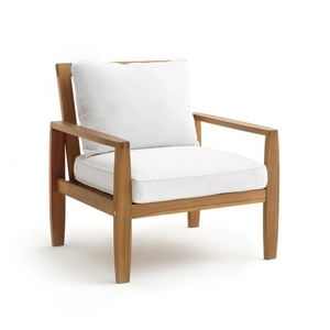 <b>PATIO</b> TEAK WOOD <b>CHAIR</b> WITH CUSHION MADE IN INDONESIA - Product Image 1
