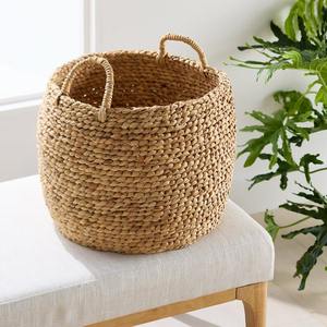 Cesta de Jacinto de Agua Callan, Cesta de Almacenamiento Hecha a Mano, Venta al por Mayor, Ecológica, Hecha en Vietnam - Product Image 4