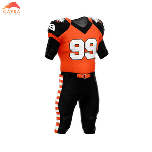 Uniforme de football américain en sergé sublimé de haute qualité sublimation logo impression uniforme de football américain - Product Image 5