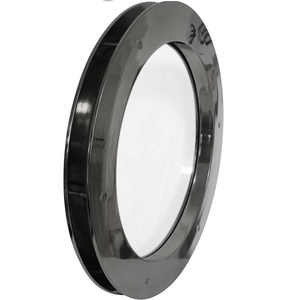 ช่องหน้าต่างอลูมิเนียมพร้อมกระจกทรงกลมทำจากนิกเกิลสำหรับเรือช่องหน้าต่างโลหะแข็ง - Product Image 4