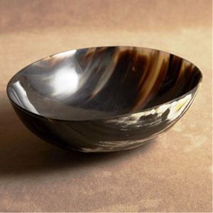 ชามเขาควายสำหรับตกแต่งหรูหรา19ชิ้นทำมือจากธรรมชาติทำจากเขาควายแท้งานปาร์ตี้ที่ยั่งยืนของอินเดีย - Product Image 2