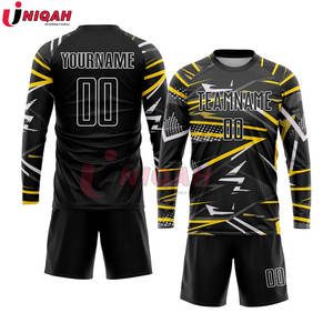 Custom Vintage Plain Football Jerseys Kids' Sports Wear Uniforms for Children's Soccer <b>Teams</b> - Product Image 4