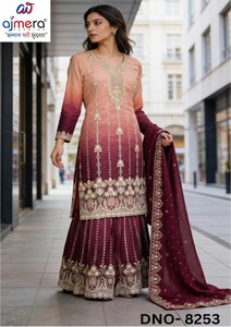 Elegant Women's Pakistani <b>Indian</b> Shalwar Kameez <b>Kurti</b> Stylish Daily Wear Traditional Outfit Wrinkle-Free Quick-Dry Wedding/Party - Product Image 3