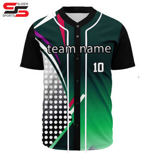 เสื้อเบสบอลเสื้อเจอร์ซีย์เบสบอลพิมพ์ลายเฉพาะตัวพร้อมชื่อและหมายเลขของผู้เล่นทีม - Product Image 4