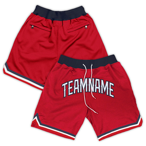 Diseño transpirable malla baloncesto deportes hombres pantalones cortos al por mayor hombres deportes poliéster baloncesto pantalones cortos - Product Image 4