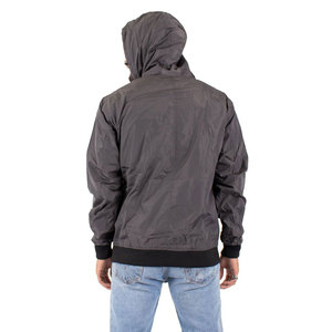Chaqueta Cortavientos de Lona con Capucha, Personalizada, para Hombre, Transpirable, Ecológica, Estilo Vintage, para Actividades al Aire Libre, con Opción de Logotipo Frontal - Product Image 6