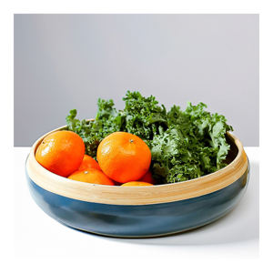 Tazón de Bambú Personalizado Ecológico de Artesanía Vietnamita - Vajilla Duradera para Fiestas con Recubrimiento de Laca - TS2001 - Product Image 1