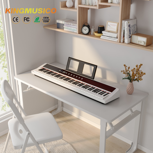 Piano numérique moderne 88 touches, style rêve français, orgue électronique, décoration intérieure élégante pour salons, vente en gros OEM usine - Product Image 1