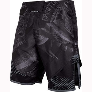 Pantalones cortos MMA con estampado de sublimación personalizado, pantalones cortos Mma para hombre, transpirables con OEM Primium, pantalones cortos MMA de alta calidad para hombre - Product Image 1