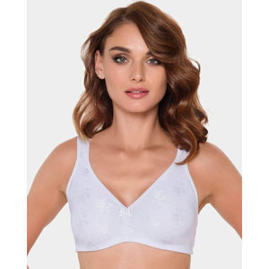 Soutien-gorge sans armatures pour prothèse mammaire avec poche en dentelle 114, sans rembourrage, tailles 75B-105B - Product Image 4