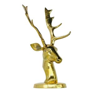 Décoration d'intérieur or aluminium cerf salon intérieur table nordique métal artisanat animal ornement luxe doré décoration décor à la maison - Product Image 1