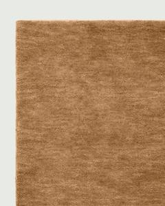 Tapis de zone ovale en laine de Nouvelle-Zélande minimaliste moderne personnalisable tapis de métier à tisser tufté à la main or massif lavable antidérapant pique-nique maison - Product Image 6