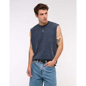 Men's Sleeveless Shirt Gym Wear <b>Stringer</b> <b>Vest</b> Blank Workout Muscle Tee Tank Top Fitness Clothing Breathable Plus Size Yoga OEM - Product Image 5