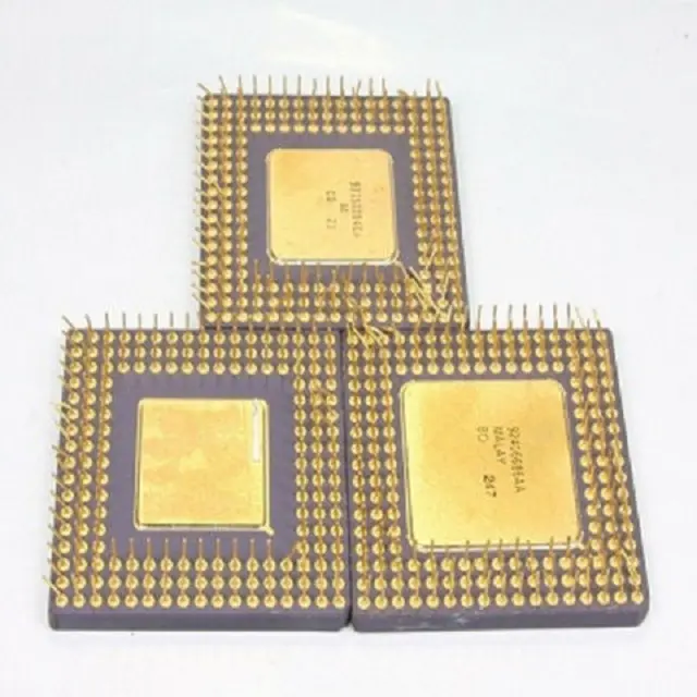 Pentium Pro potongan prosesor CPU keramik, dengan pin emas untuk harga rendah emas prosesor asli LGA 1150 soket CPU Intel Core I7