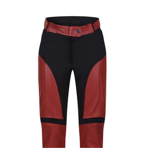 กางเกงมอเตอร์ไซด์หนังสำหรับผู้ชายกางเกงมอเตอร์ไซด์หนังสำหรับผู้ชายกางเกงแฟชั่นดีไซน์ใหม่พิมพ์ลาย - Product Image 2