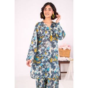 Conjunto de Traje de Dos Piezas sin Costuras con Estampado para Mujer TLP-52032 - Product Image 5