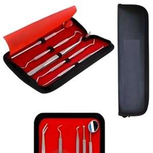 Instrumentos Dentales, Espejo Dental Manual de Acero Inoxidable, Pinzas, Sonda Dental, Removedor de Sarro, Set de Cuidado Dental - Product Image 5