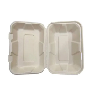 Fiambrera compostable de bagazo de caña de azúcar | Ecológico sostenible Areca Packaging Bulk | Exportación al por mayor - Product Image 2