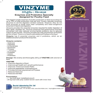 Citravin Supplément alimentaire pour volaille à haute teneur en vitamine C, booster immunitaire pour poulets, améliore la croissance et la résistance au stress - Product Image 3