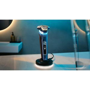 Rasoir électrique à double lame, étanche IPX7, rasoir rotatif à grille pour le corps et la barbe, rasoir lavable et résistant aux lames. - Product Image 2