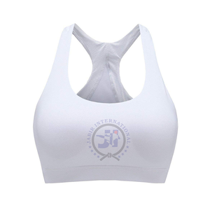 Soutien-gorge de sport sans couture de haute qualité pour femmes Top-Trending Backless Crop Fitness Bra Respirant Gym Yoga Pads Léger Extensible - Product Image 1